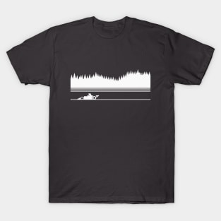 Retro F1 Landscape Design T-Shirt